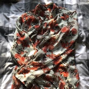 Chiffon dress shirt
